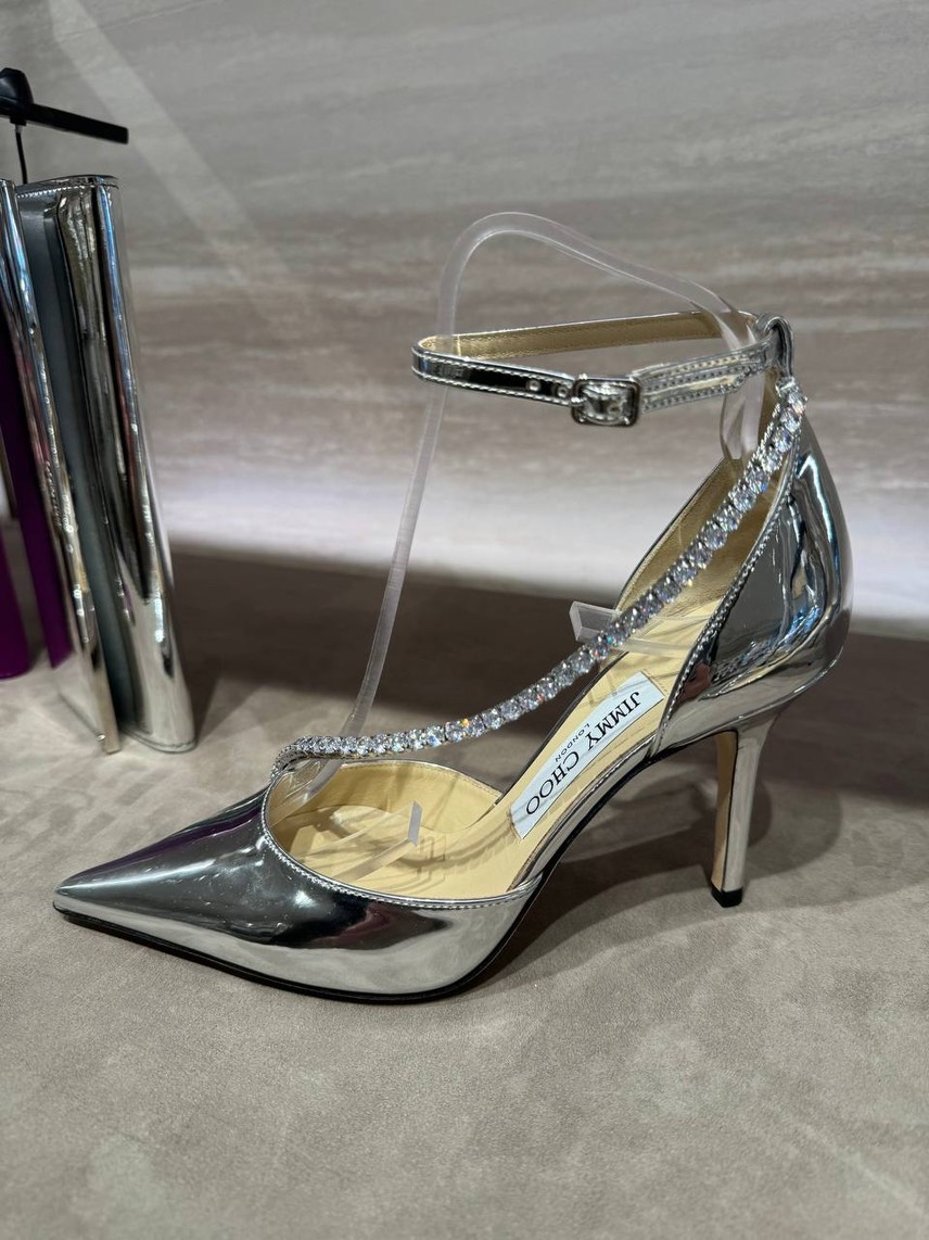 JIMMY CHOO Sandals side view - Women's luxury Shoes