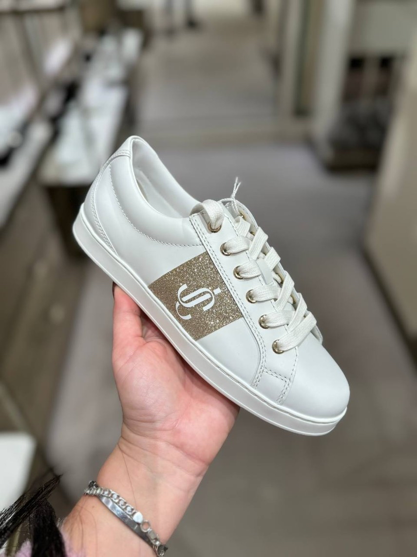JIMMY CHOO Sneakers side view - Women's luxury Shoes