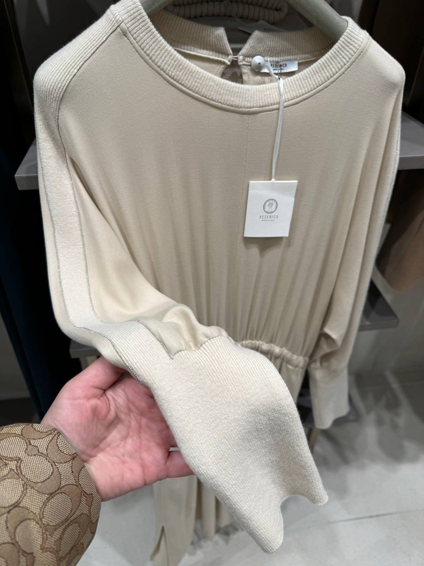 PESERICO Dresses side view - Women's luxury Clothes