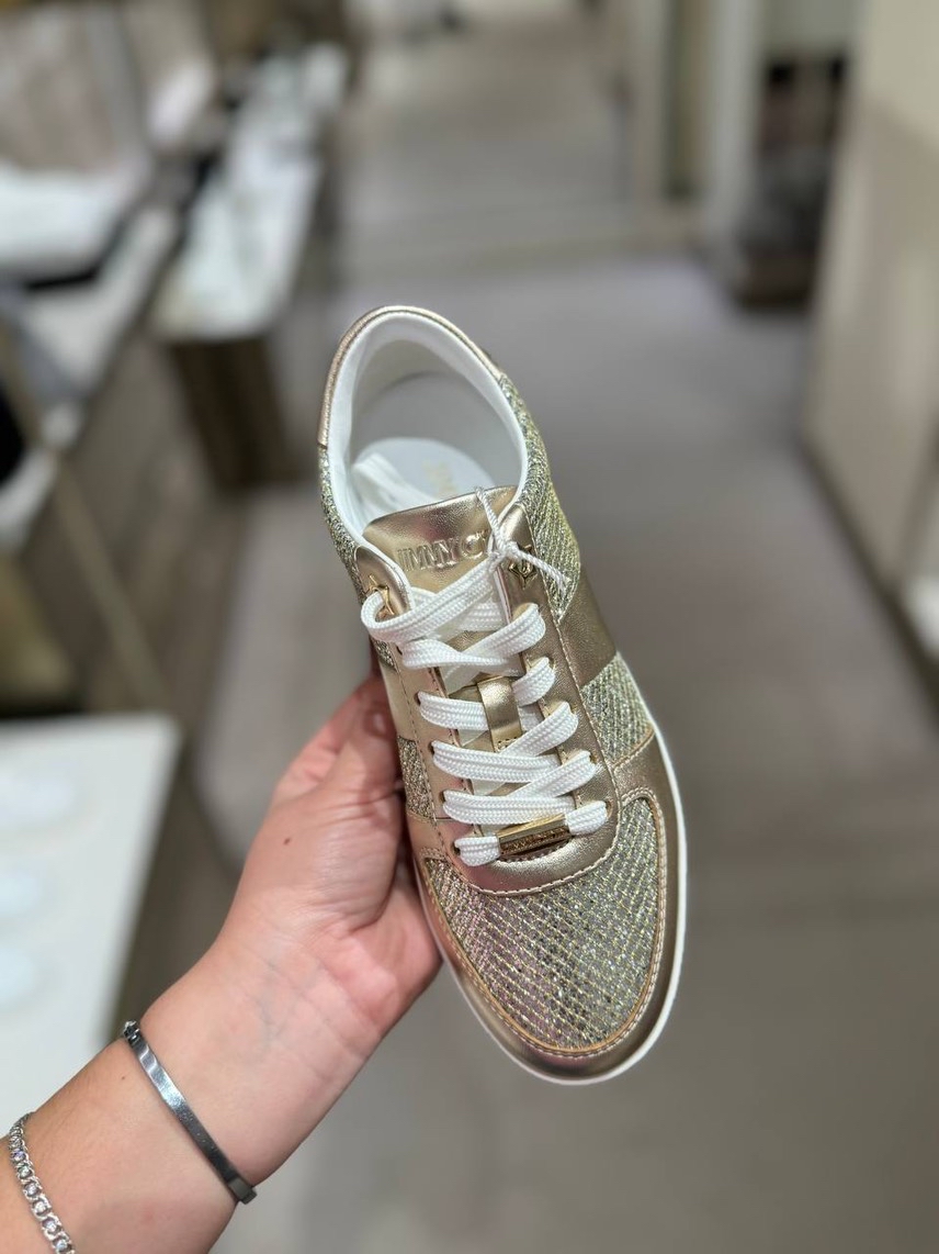JIMMY CHOO Sneakers side view - Women's luxury Shoes