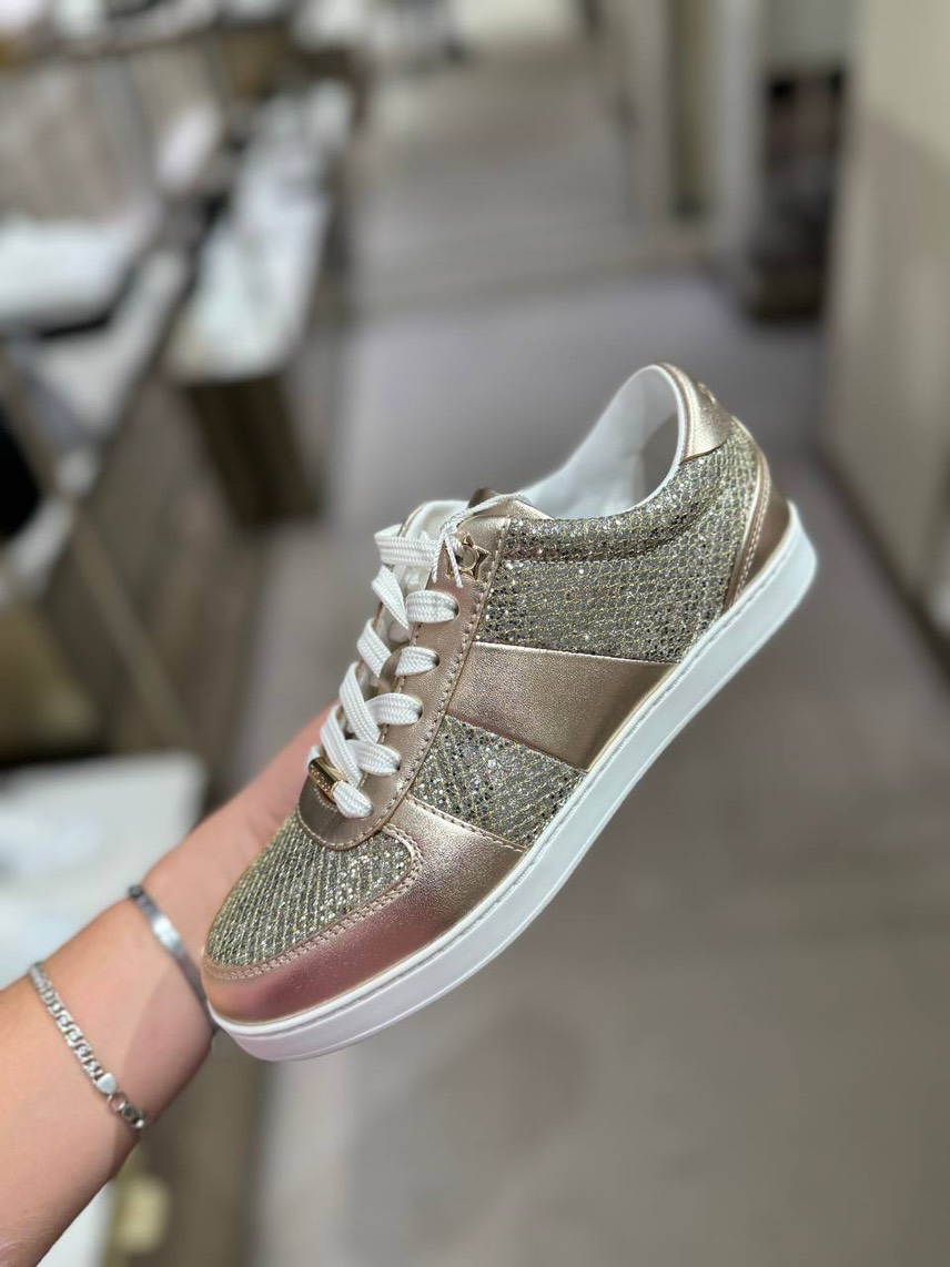 JIMMY CHOO Sneakers side view - Women's luxury Shoes