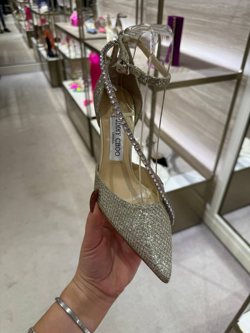 JIMMY CHOO Pumps side view - Women's luxury Shoes