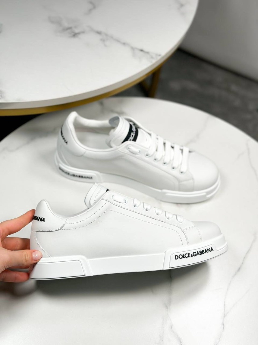 DOLCE & GABBANA Sneakers front view - Men's luxury Shoes