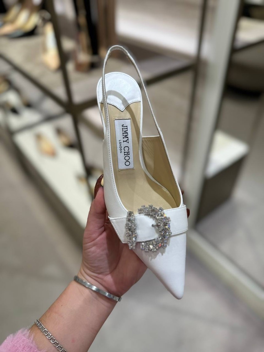 JIMMY CHOO Sandals side view - Women's luxury Shoes