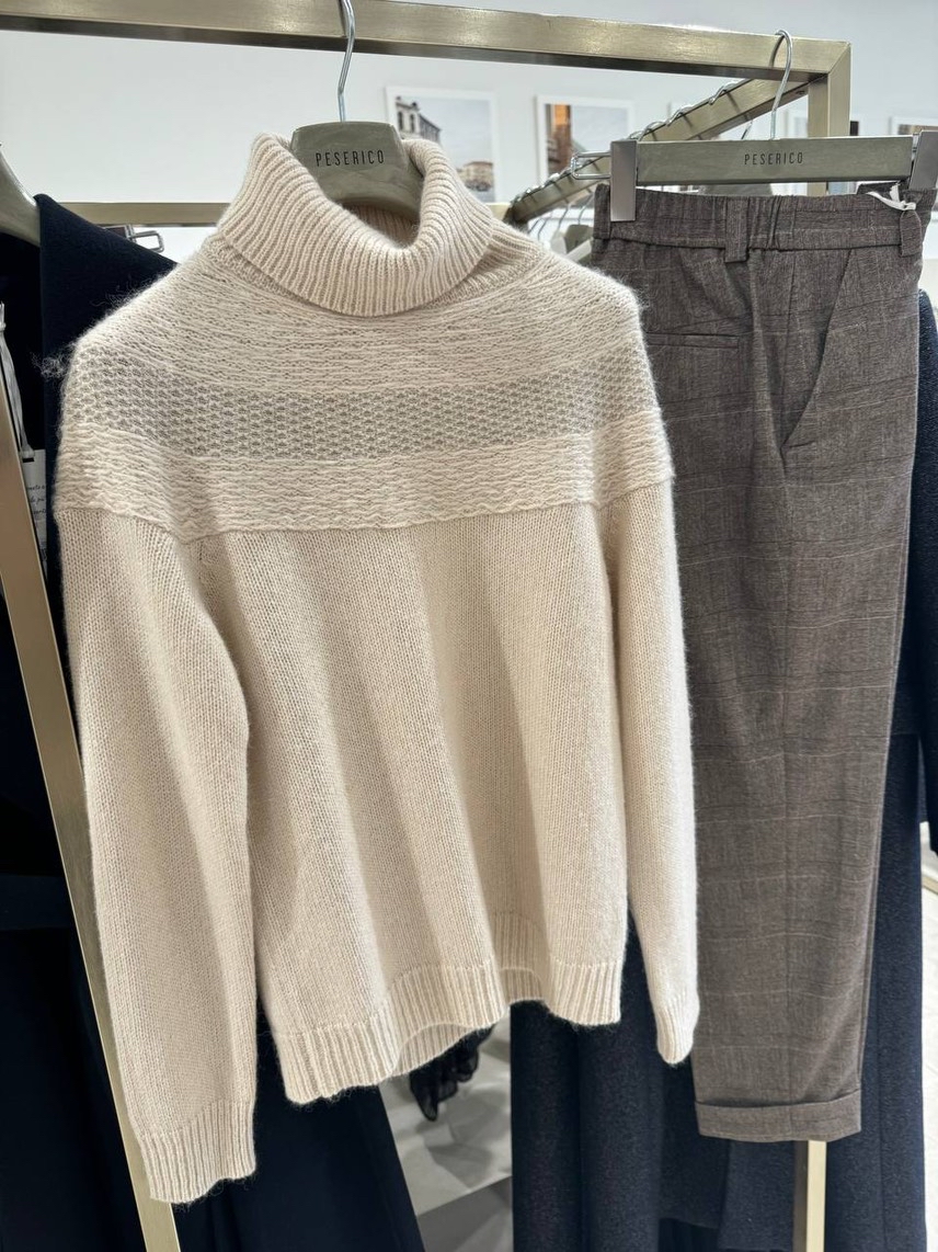 PESERICO Knitwear front view - Women's luxury Clothes