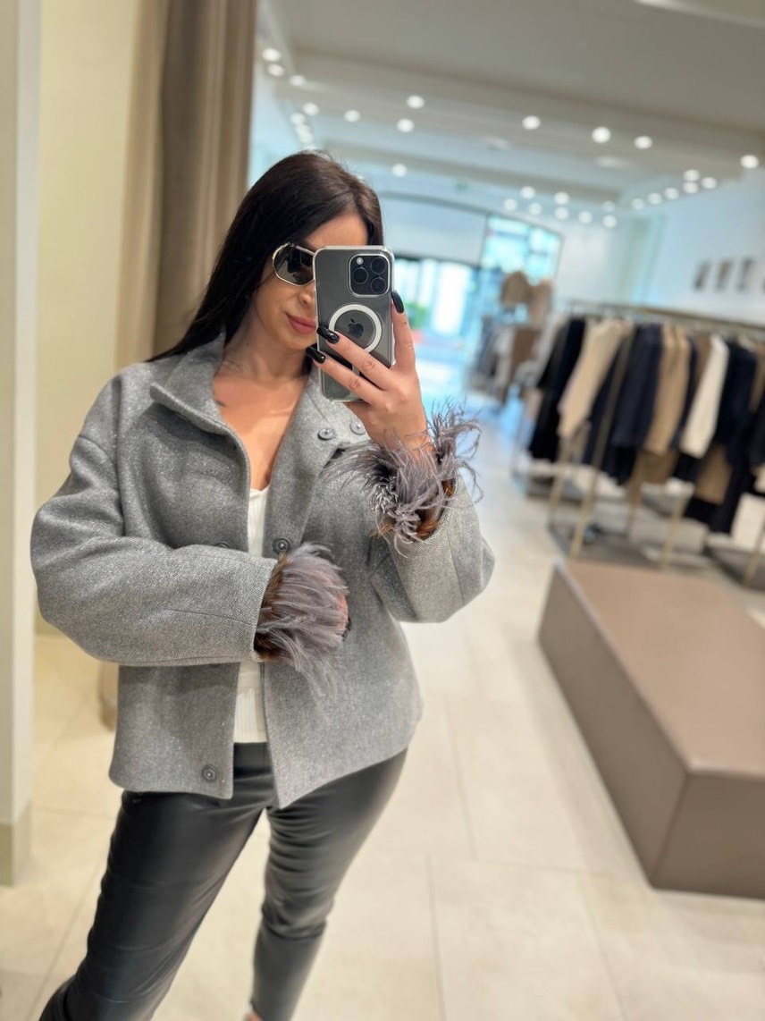 PESERICO Jackets side view - Women's luxury Clothes