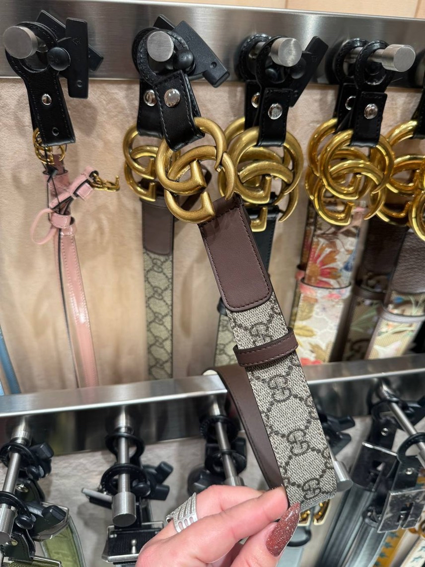 GUCCI Belts front view - Women's luxury Accessories