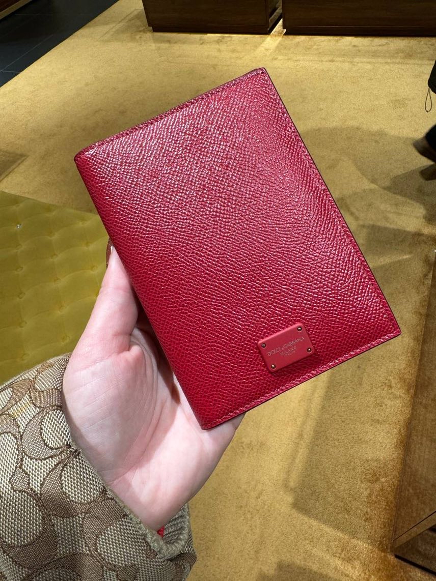 DOLCE & GABBANA Wallets and small leather goods side view - unisex luxury Accessories