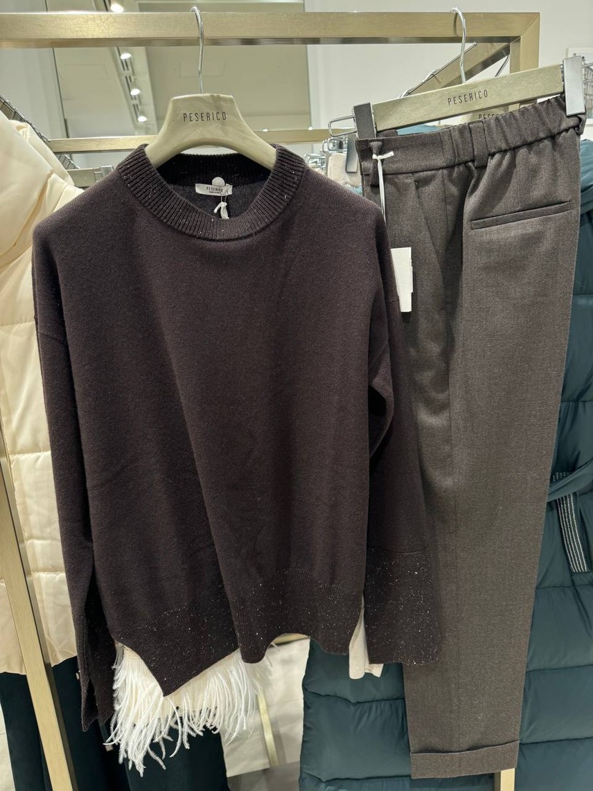 PESERICO Knitwear front view - Women's luxury Clothes