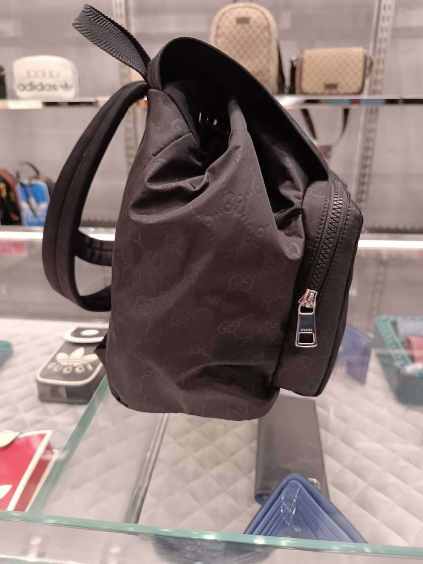 GUCCI Backpack side view - Men's luxury Bags
