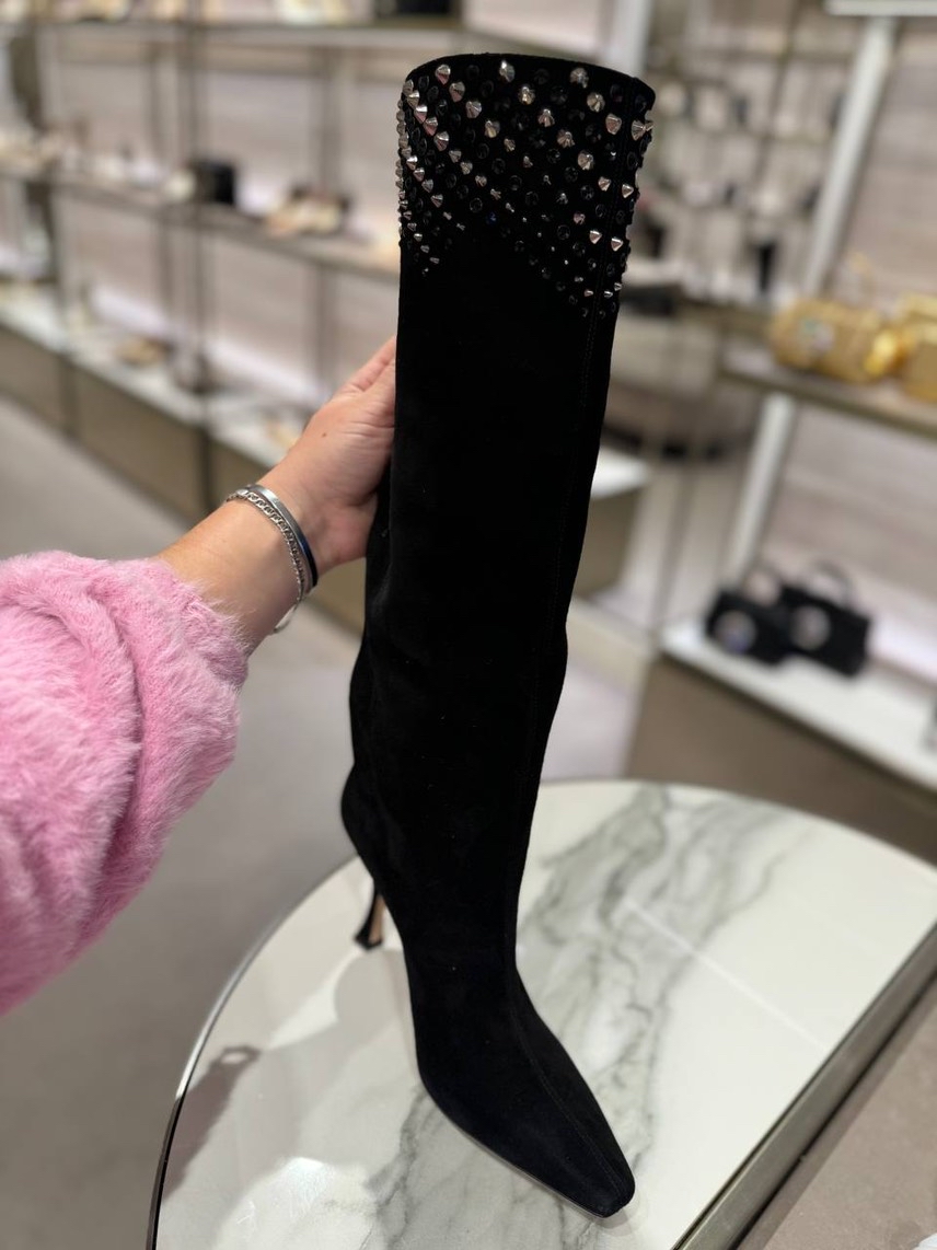 JIMMY CHOO Boots side view - Women's luxury Shoes