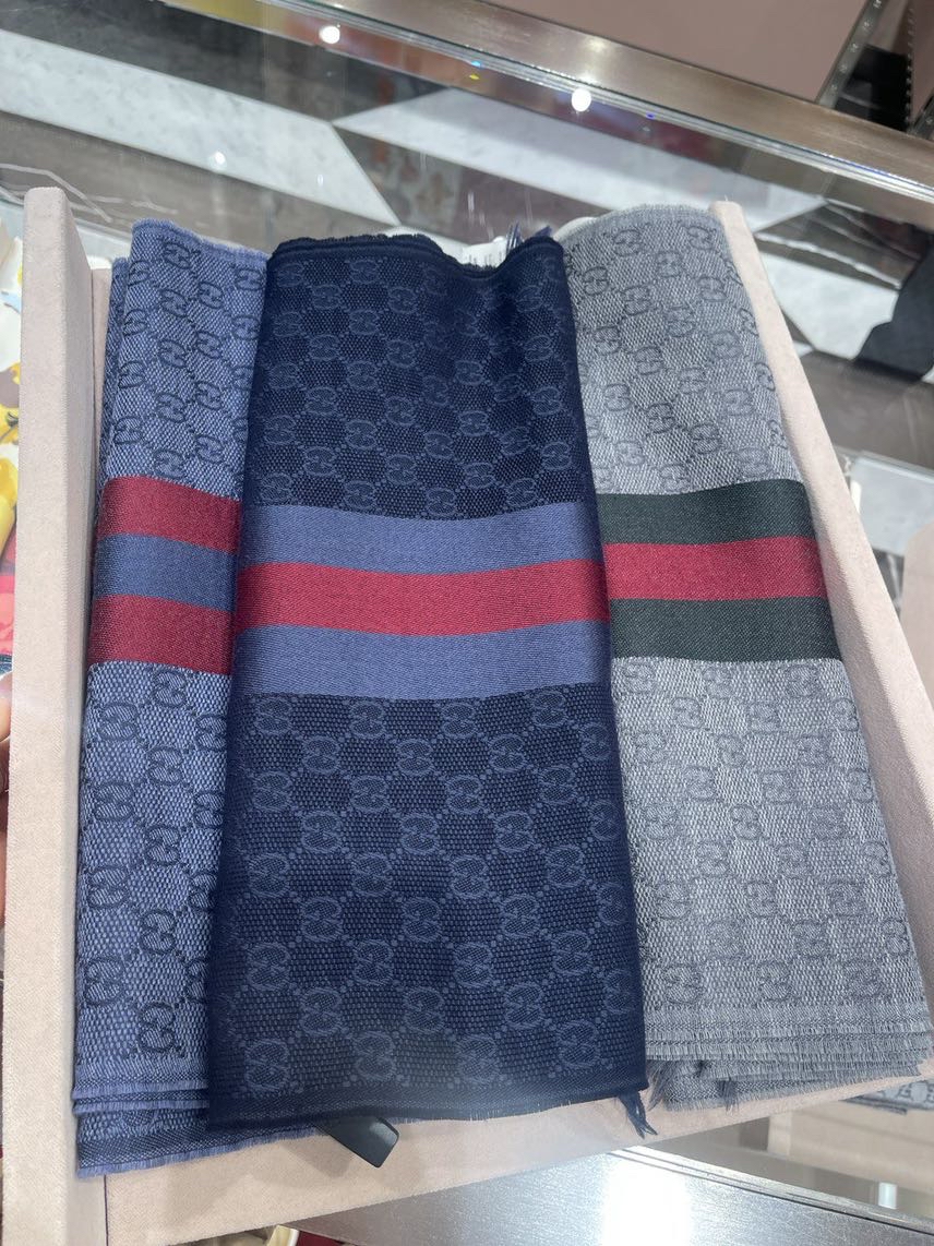 GUCCI Scarves front view - Men's luxury Accessories