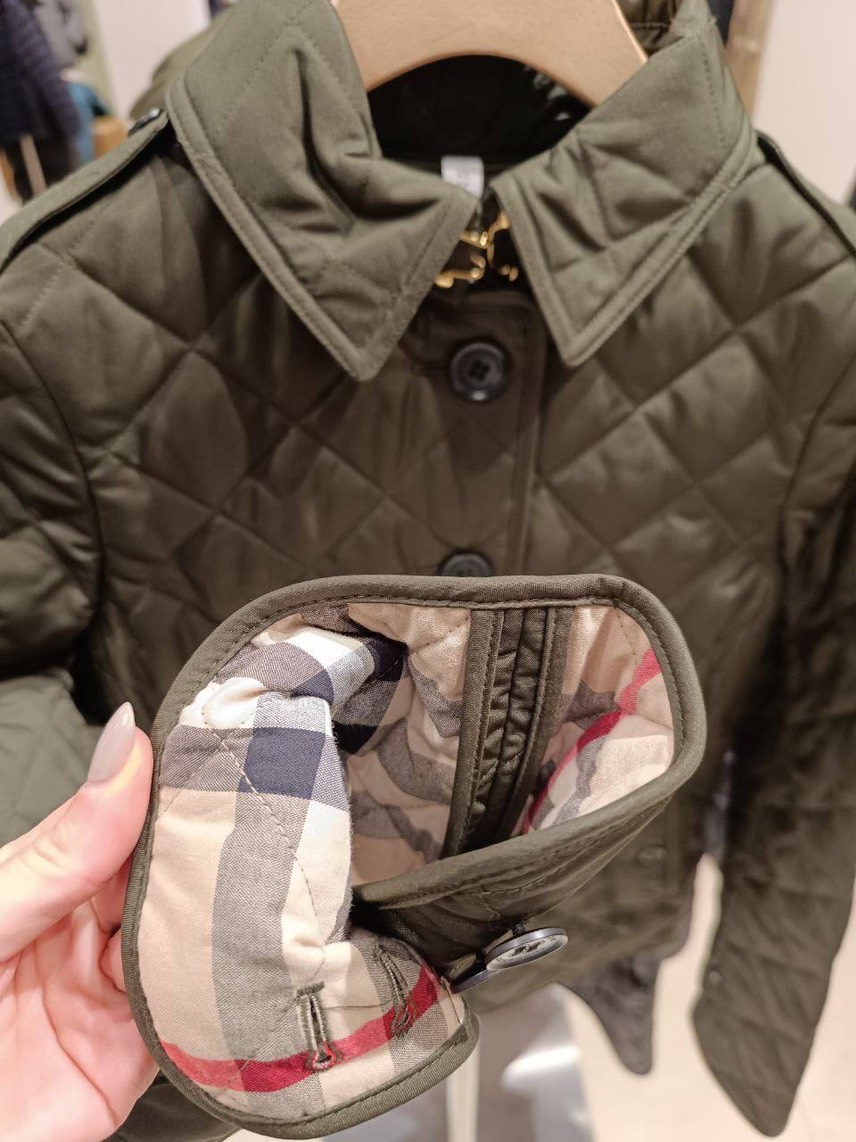 BURBERRY Jackets side view - Women's luxury Clothes