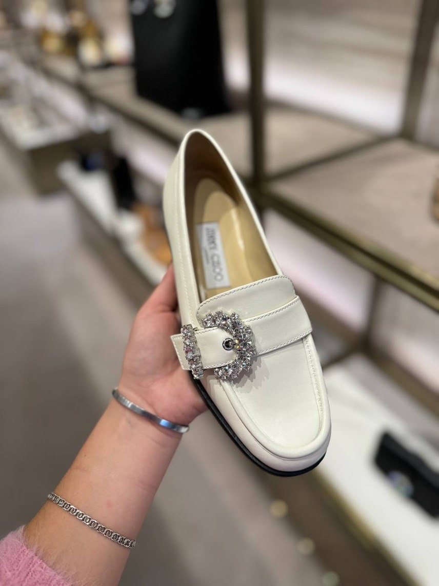 JIMMY CHOO Loafers side view - Women's luxury Shoes