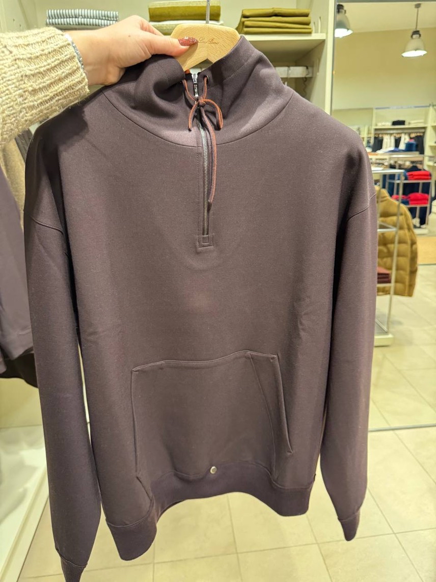 LORO PIANA Hoodies front view - Men's luxury Clothes