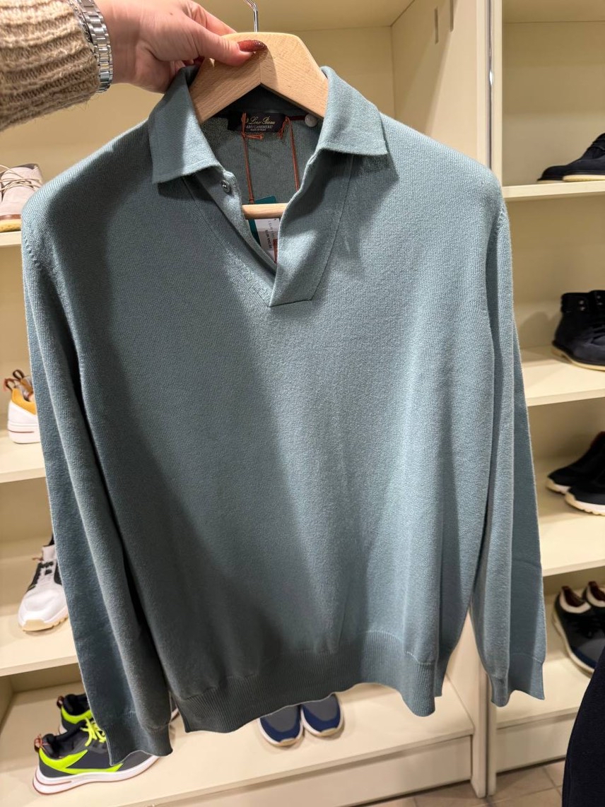 LORO PIANA T-shirt and Polo front view - Men's luxury Clothes