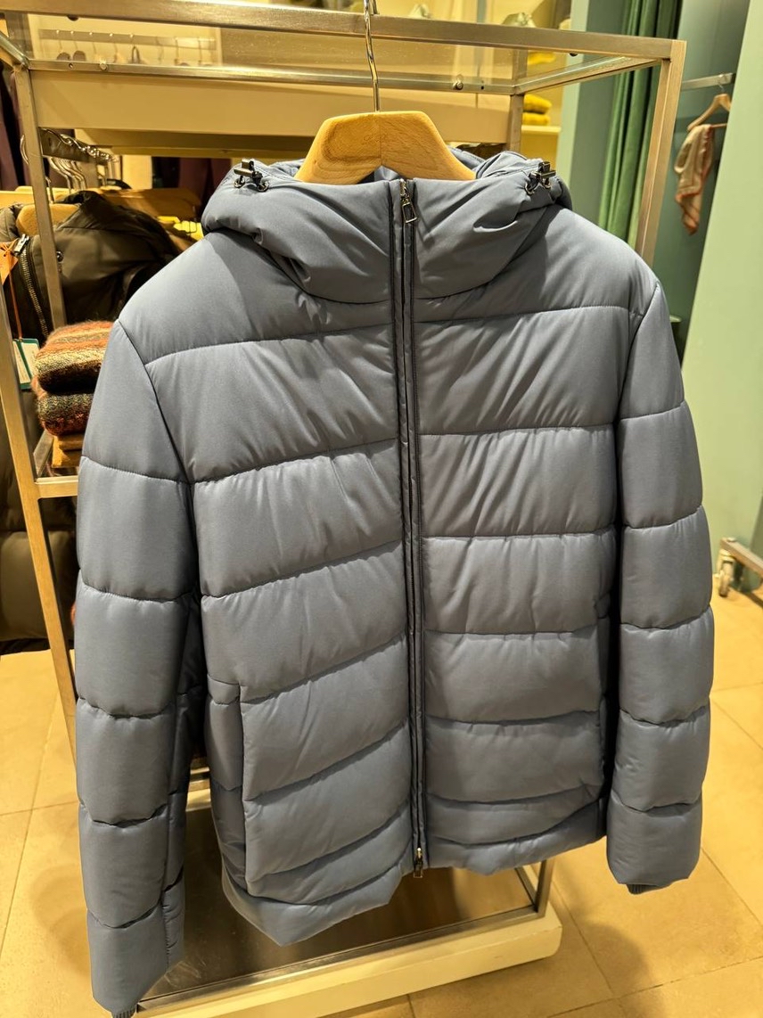 LORO PIANA Down jacket front view - Men's luxury Clothes
