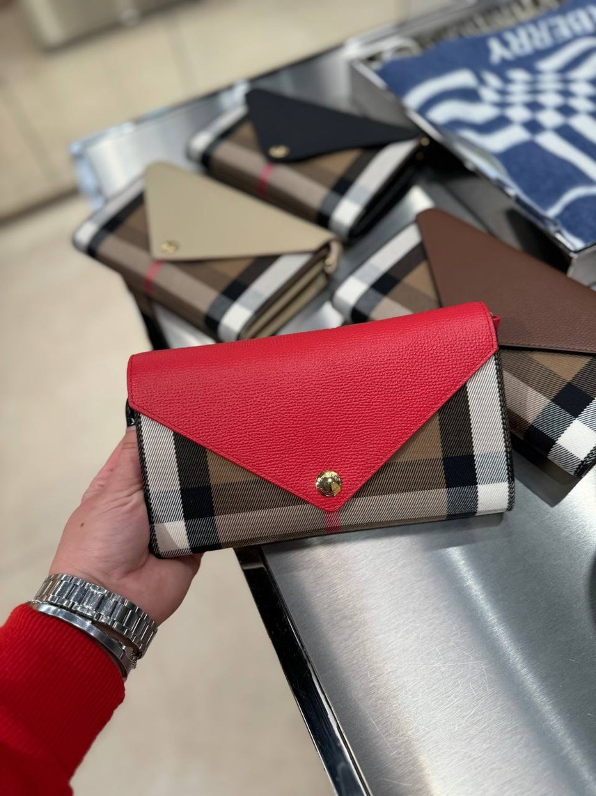 BURBERRY Clutch bags front view - Women's luxury Bags