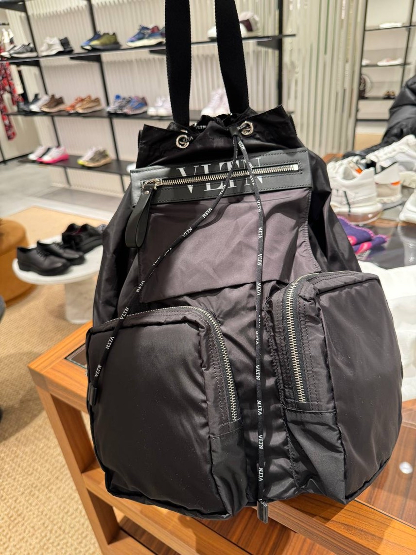 VALENTINO GARAVANI Backpack front view - unisex luxury Bags