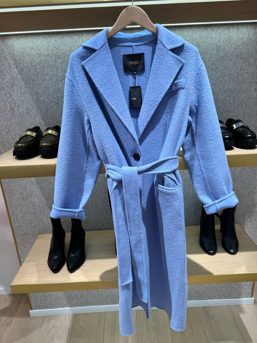 MAJE Coats front view - Women's luxury Clothes