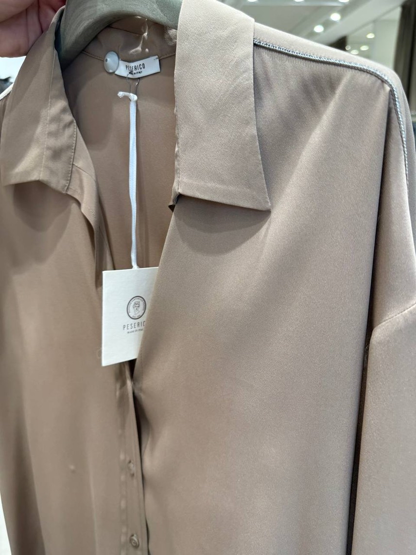 PESERICO Shirts side view - Women's luxury Clothes