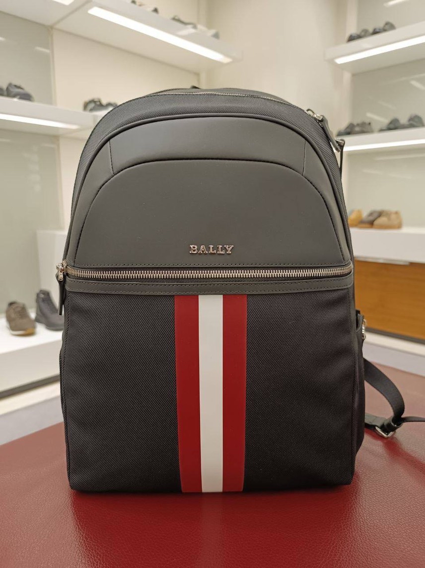BALLY Backpack front view - Men's luxury Bags