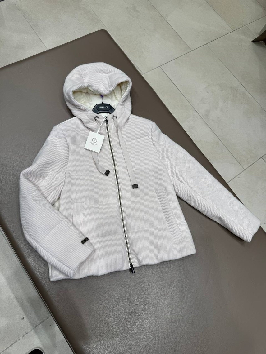 PESERICO Jackets front view - Women's luxury Clothes