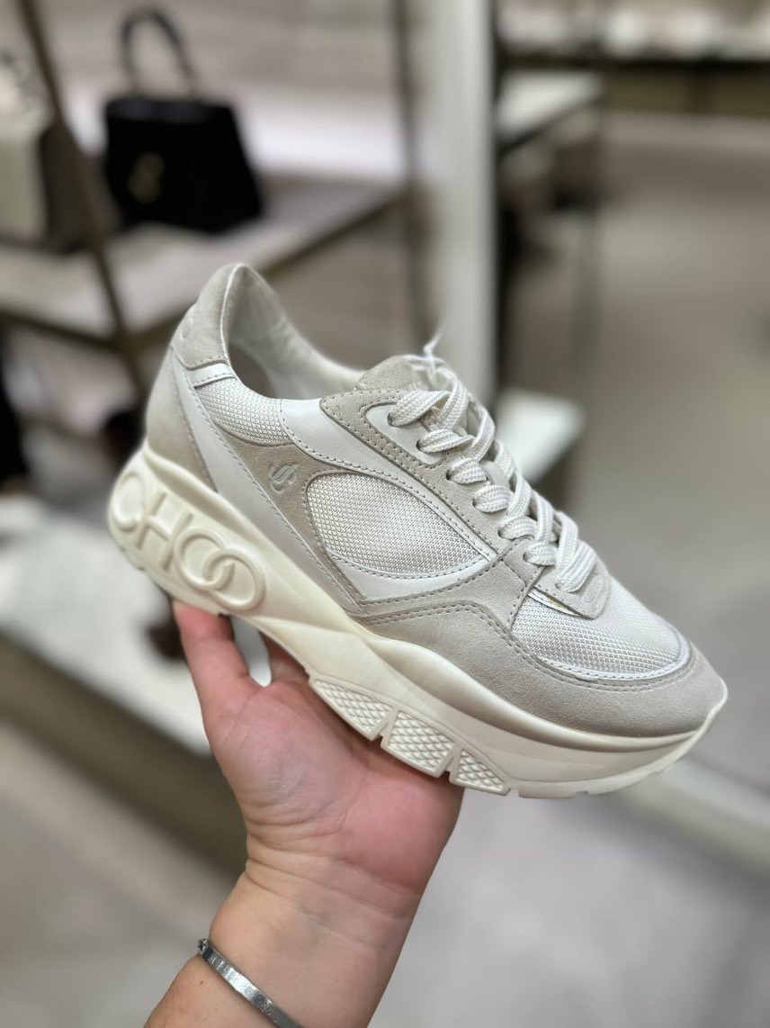JIMMY CHOO Sneakers side view - Women's luxury Shoes