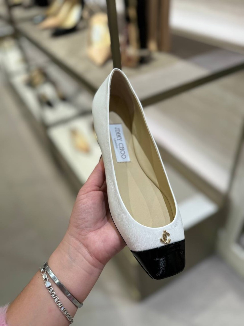 JIMMY CHOO Ballerinas side view - Women's luxury Shoes