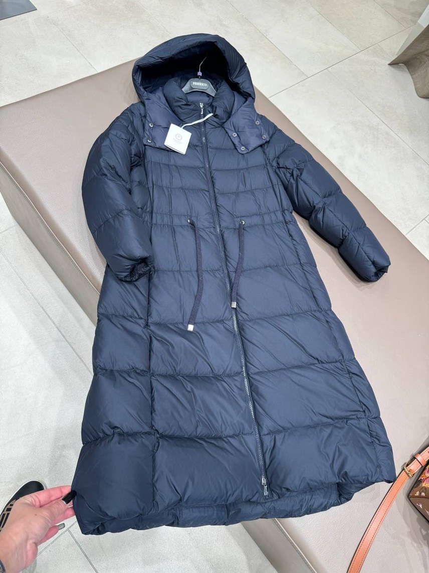 PESERICO Down jacket front view - Women's luxury Clothes
