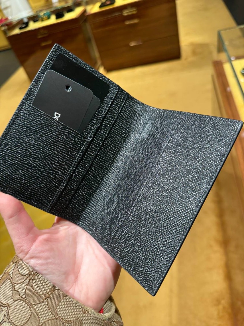 DOLCE & GABBANA Wallets and small leather goods side view - unisex luxury Accessories