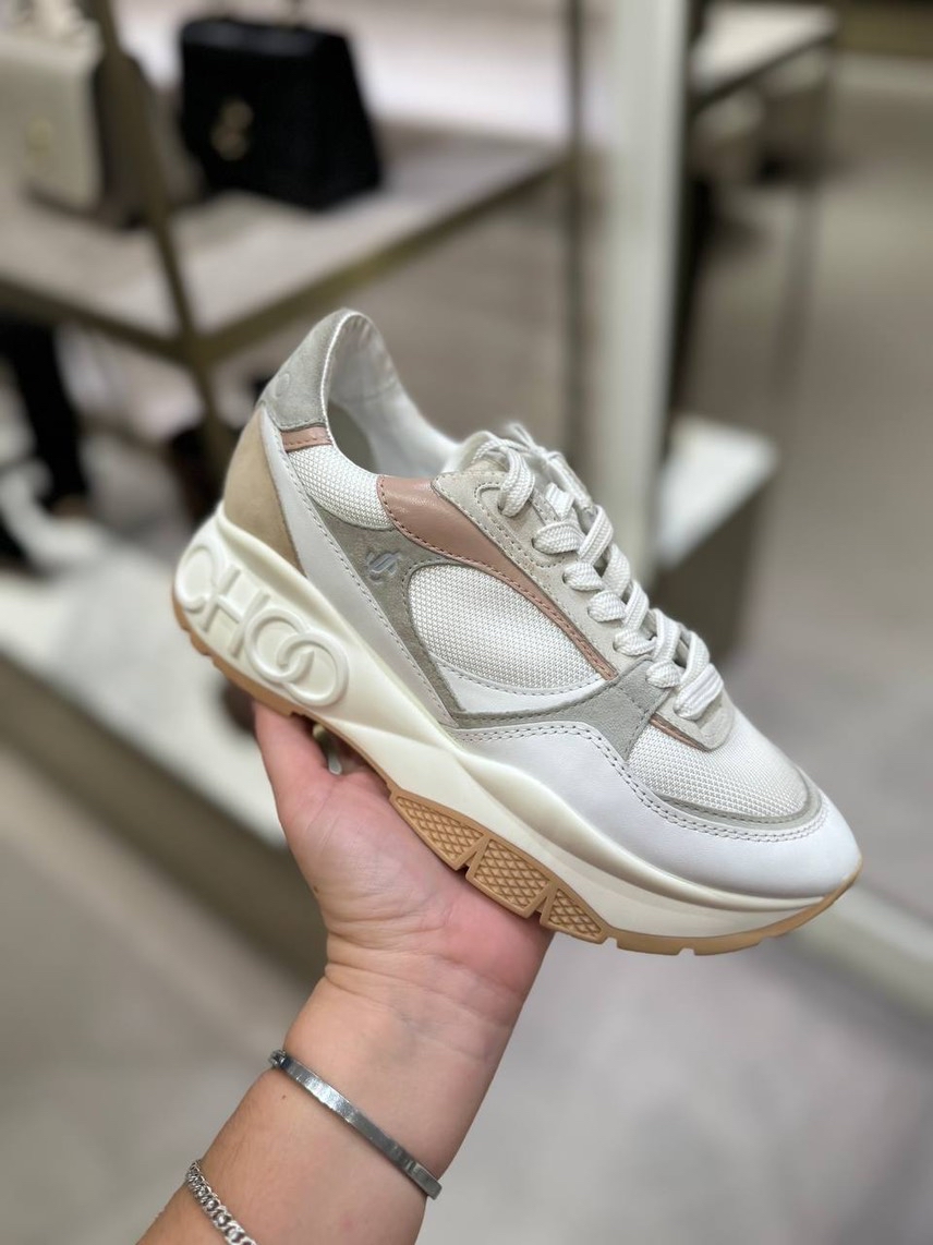 JIMMY CHOO Sneakers side view - Women's luxury Shoes