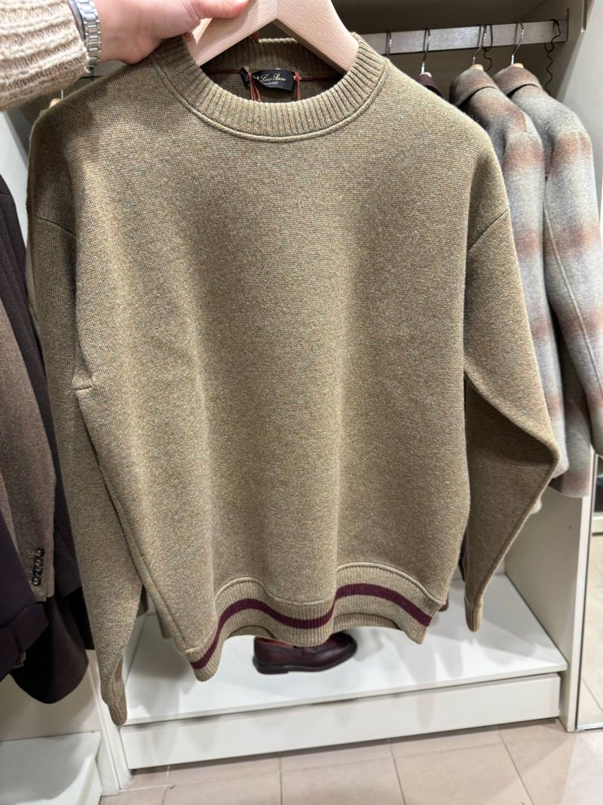 LORO PIANA Knitwear front view - Men's luxury Clothes