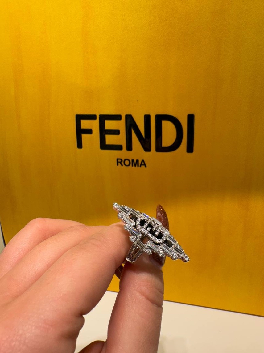 FENDI Rings front view - Women's luxury Jewelry and watches