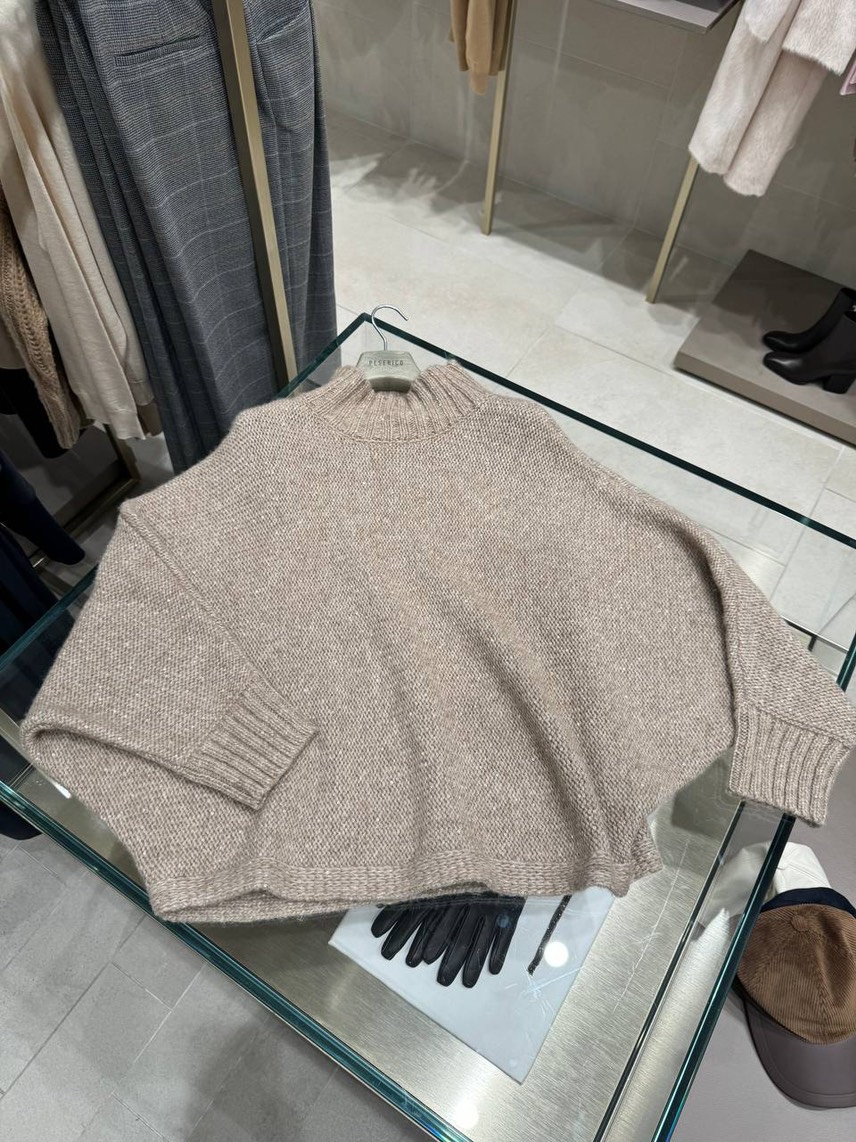 PESERICO Knitwear front view - Women's luxury Clothes