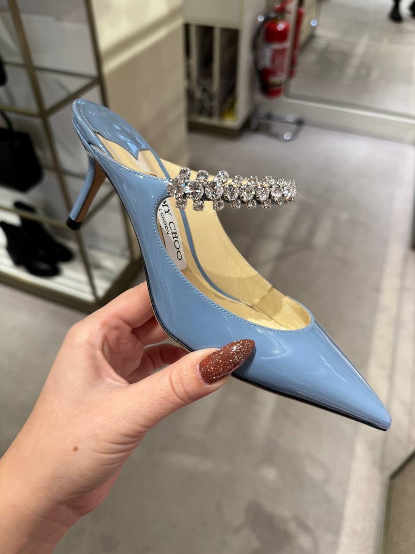 JIMMY CHOO Sandals side view - Women's luxury Shoes