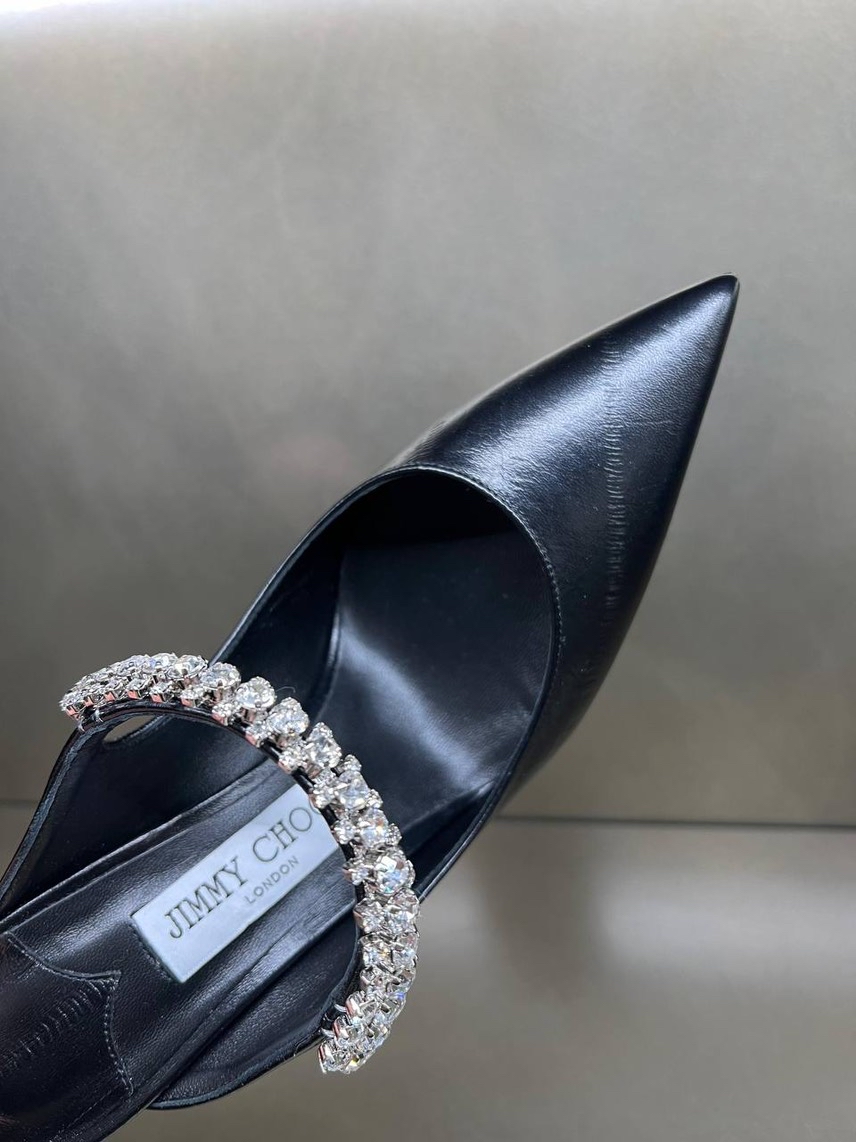 JIMMY CHOO Mules side view - Women's luxury Shoes