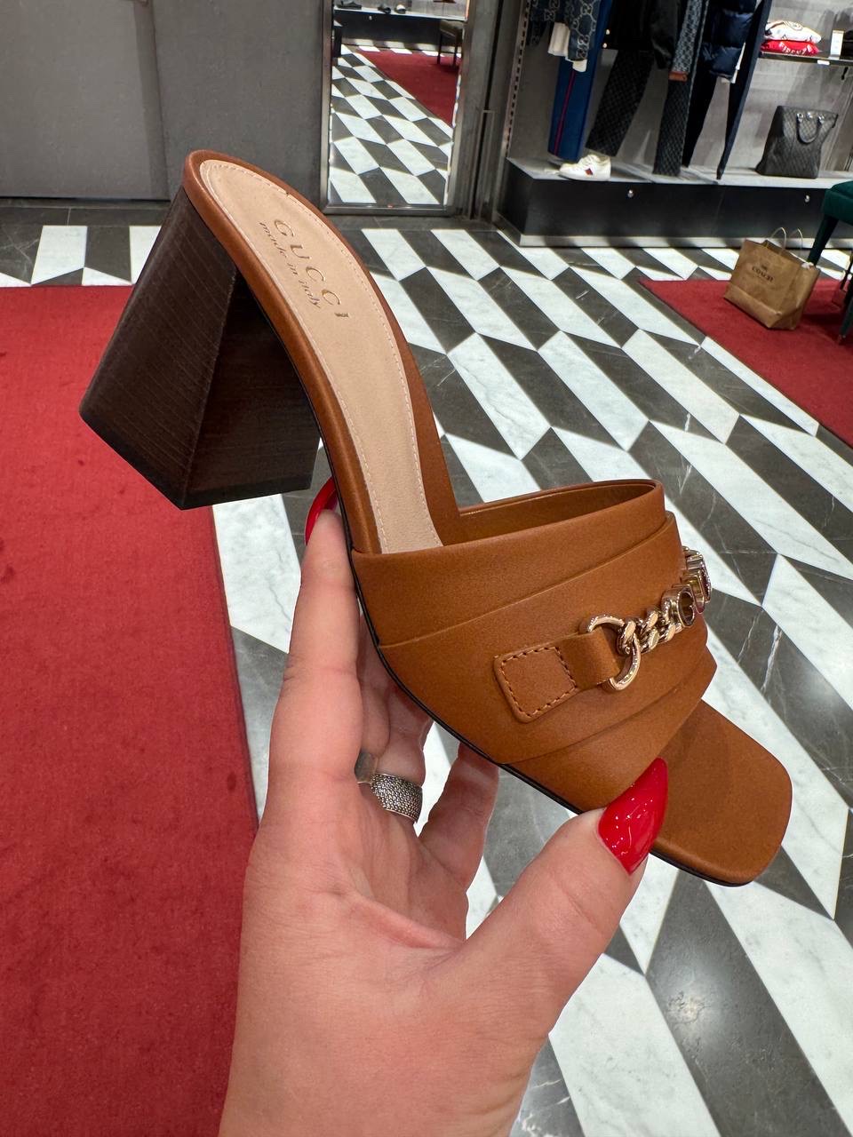 GUCCI Sandals front view - Women's luxury Shoes