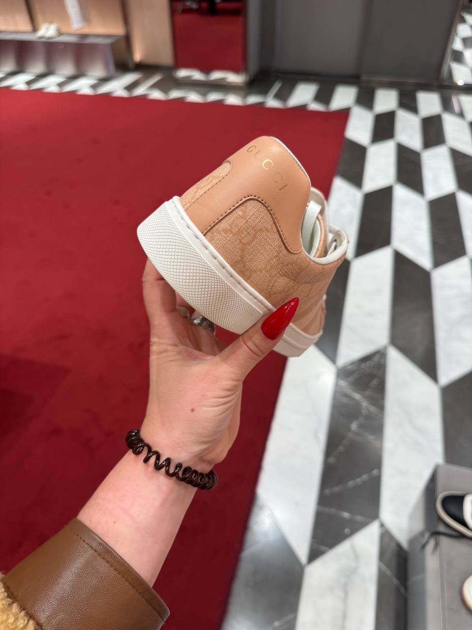 GUCCI Sneakers side view - Women's luxury Shoes