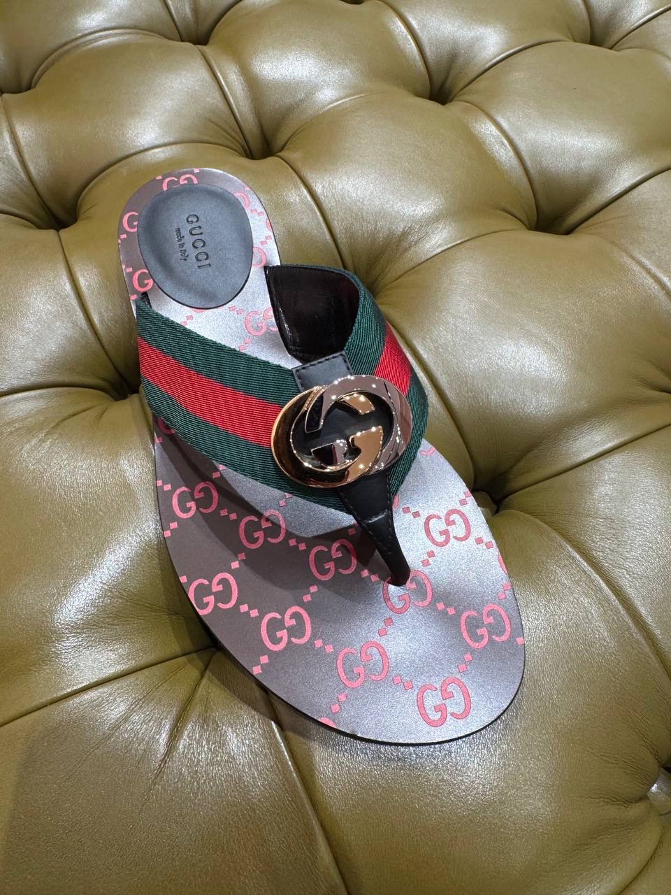 GUCCI Slides side view - Women's luxury Shoes