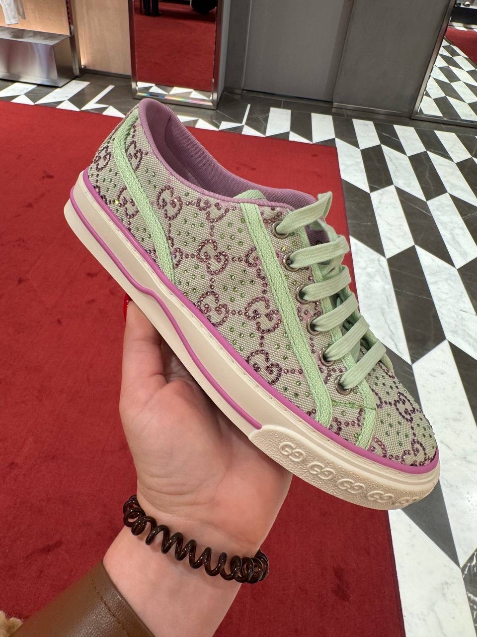 GUCCI Sneakers front view - Women's luxury Shoes
