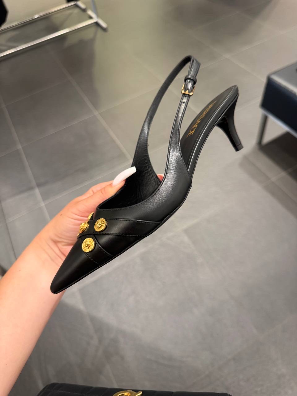 VERSACE Sandals front view - Women's luxury Shoes