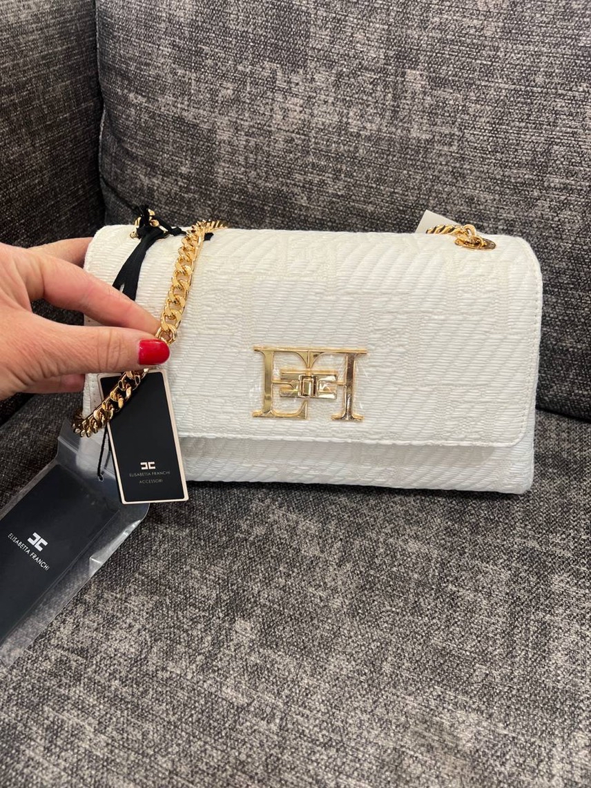ELISABETTA FRANCHI Crossbody bags side view - Women's luxury Bags