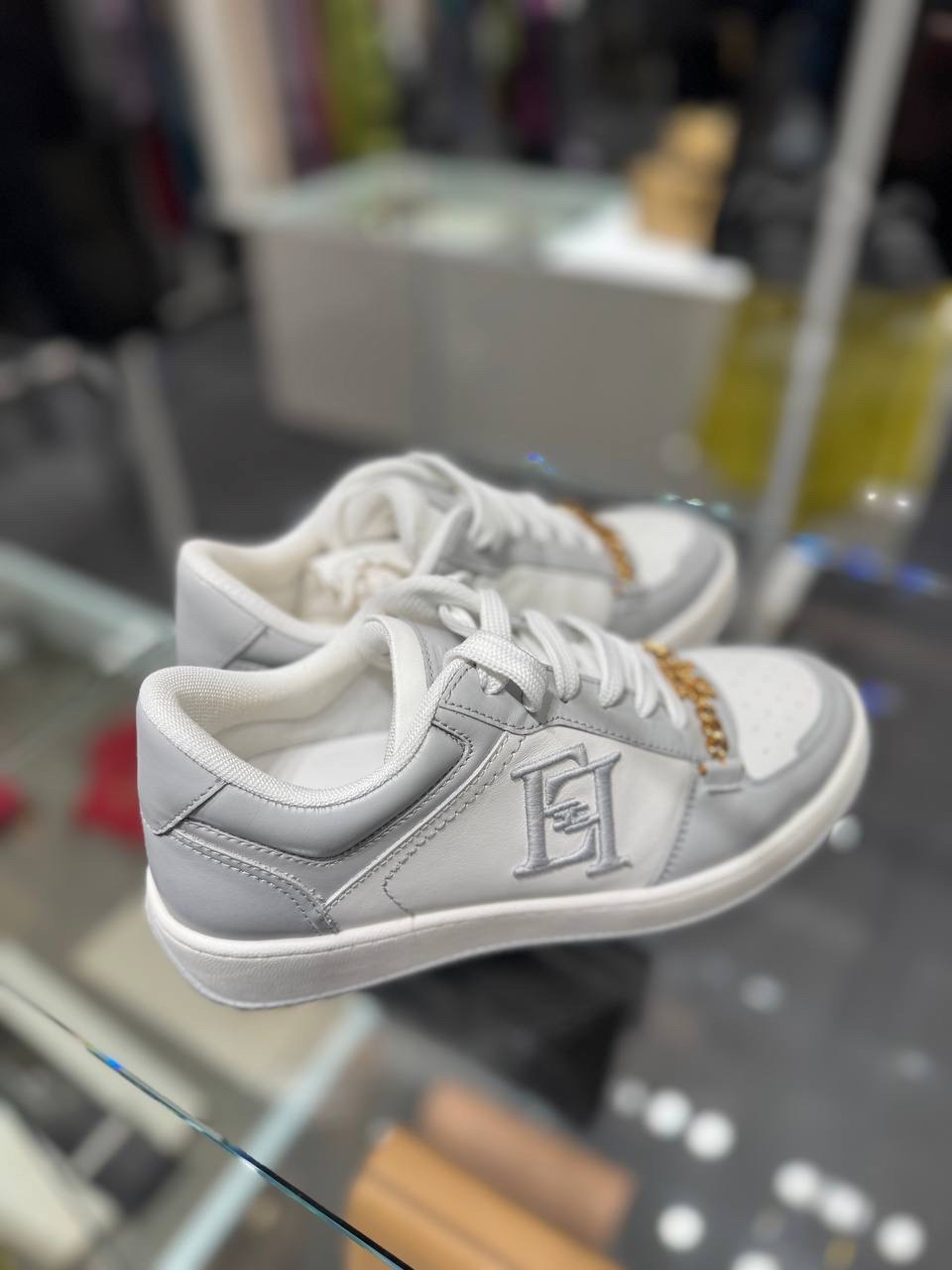 ELISABETTA FRANCHI Sneakers front view - Women's luxury Shoes