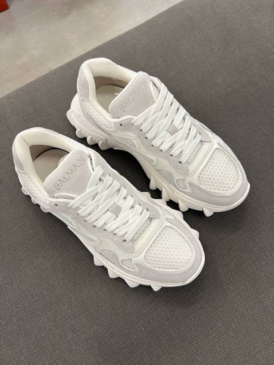BALMAIN Sneakers side view - Women's luxury Shoes