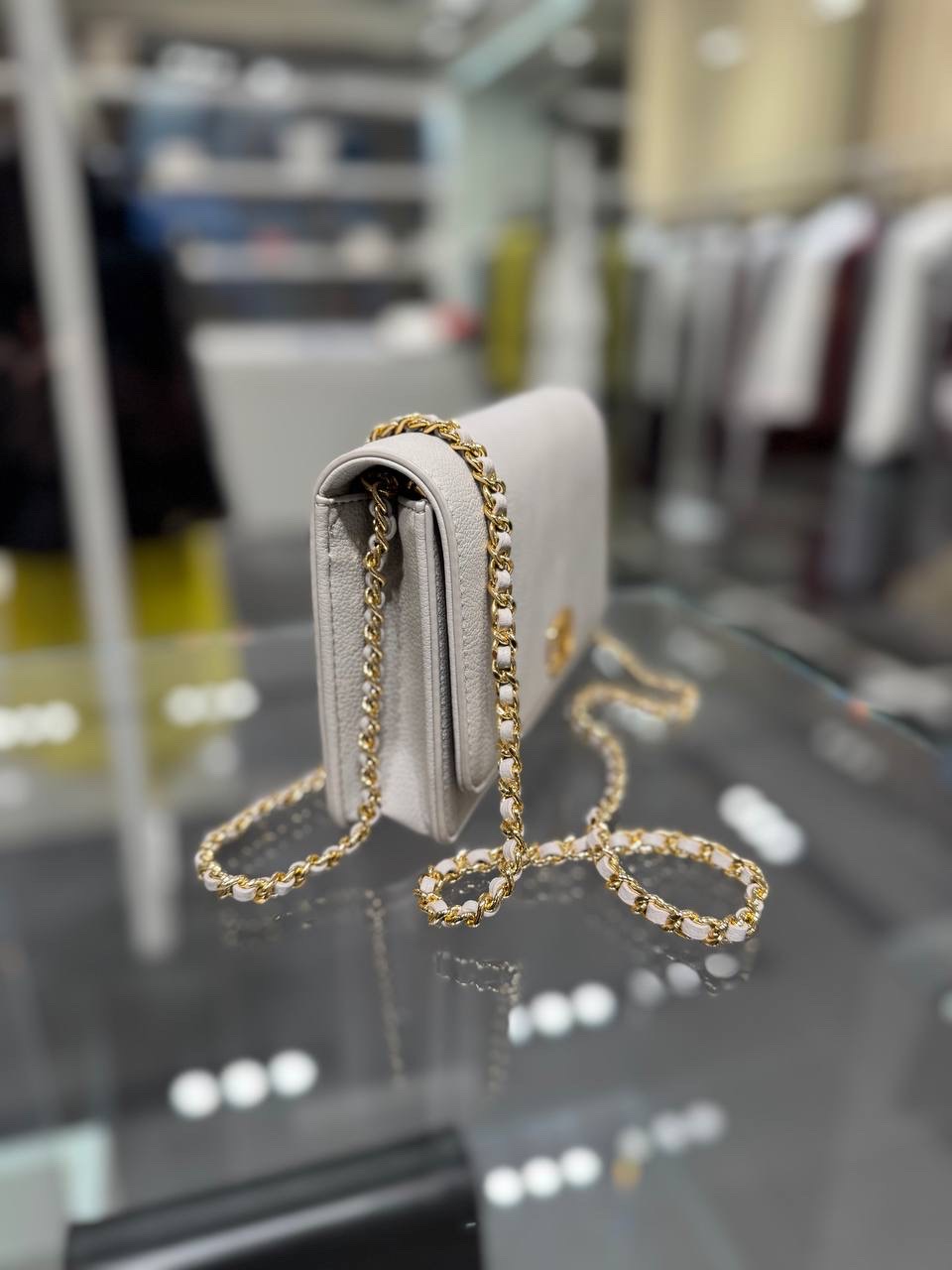 ELISABETTA FRANCHI Crossbody bags side view - Women's luxury Bags