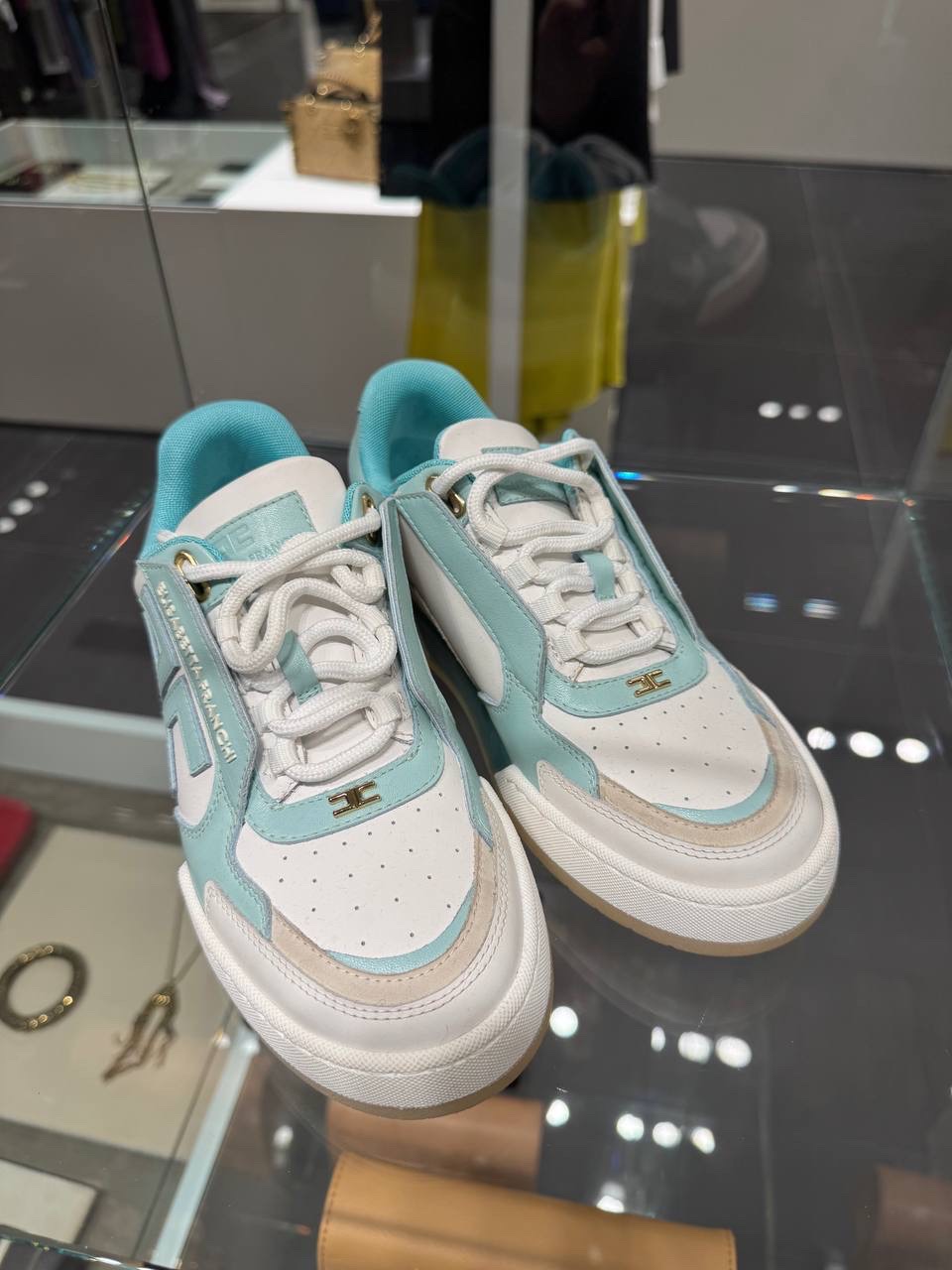 ELISABETTA FRANCHI Sneakers side view - Women's luxury Shoes
