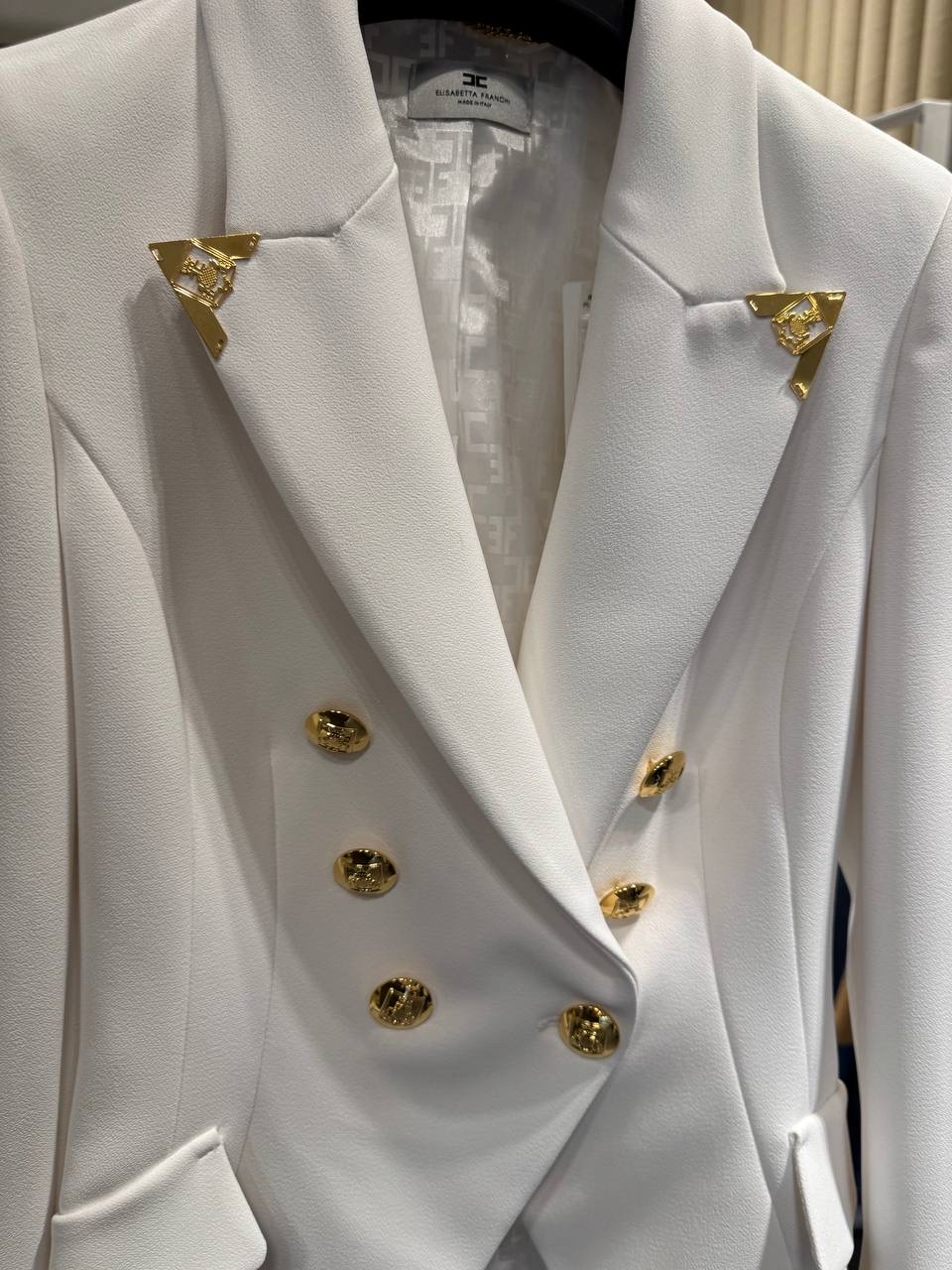 ELISABETTA FRANCHI Jackets side view - Women's luxury Clothes