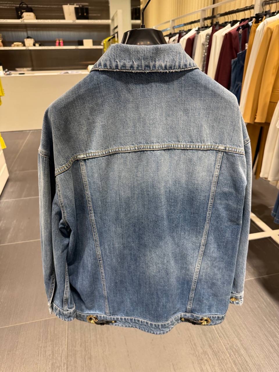 ELISABETTA FRANCHI Jackets side view - Women's luxury Clothes