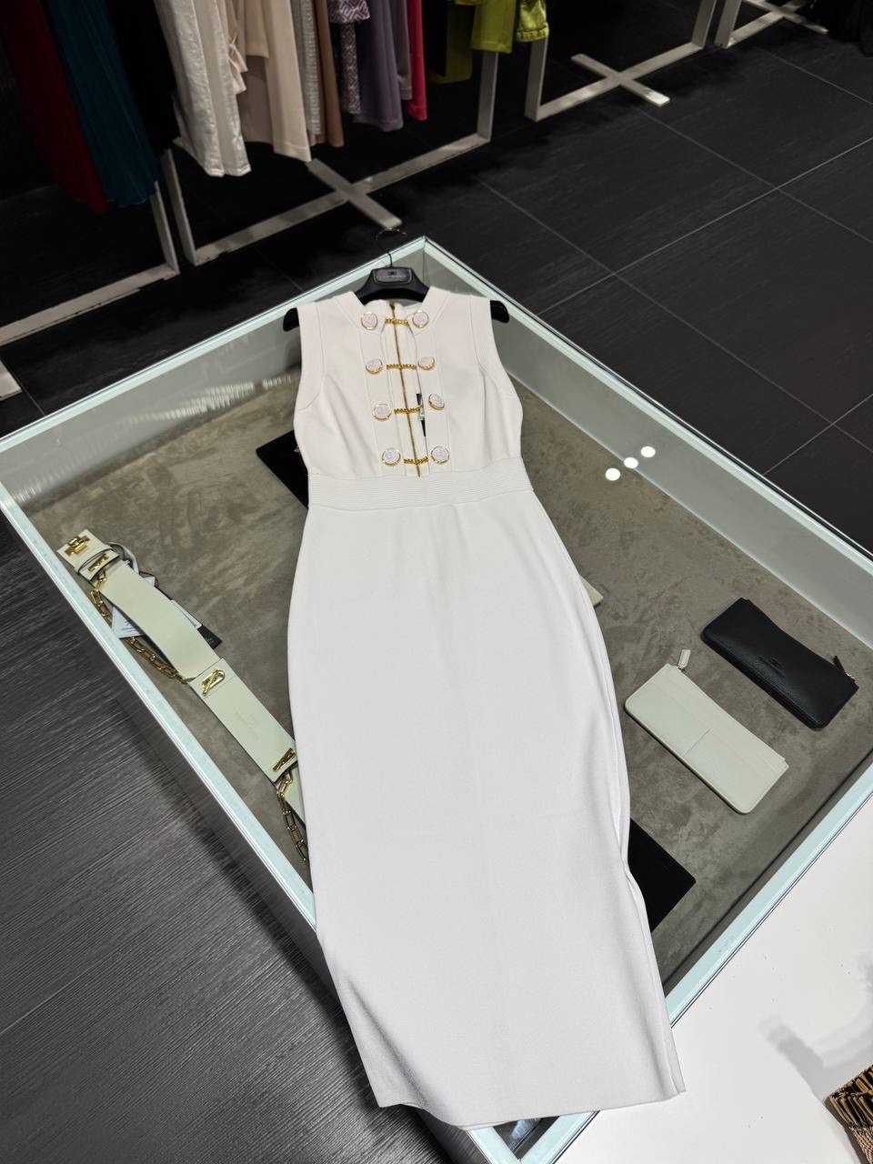 ELISABETTA FRANCHI Dresses front view - Women's luxury Clothes